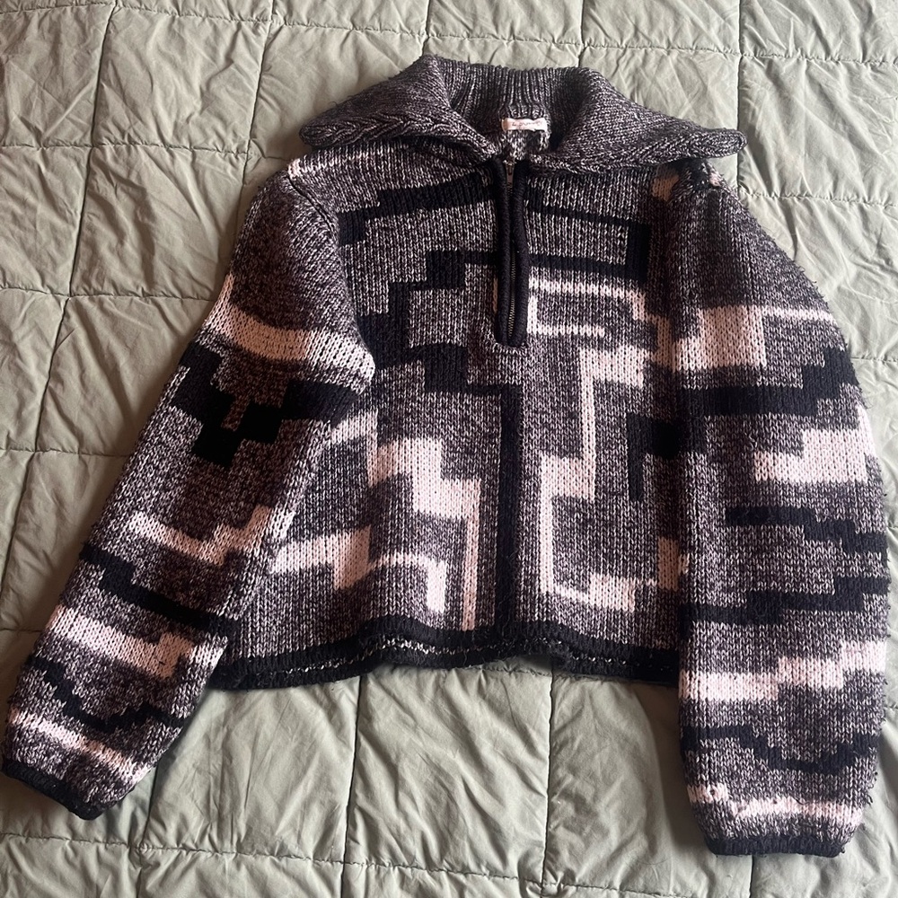 Xs z supply quarter zip pull over